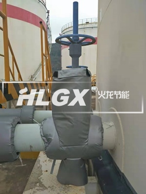 中石化罐區(qū)手動(dòng)閥門防凍保溫套